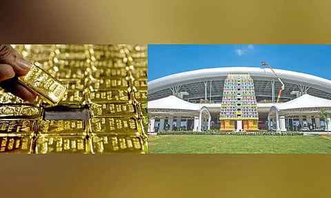 Gold; Tiruchy International Airport