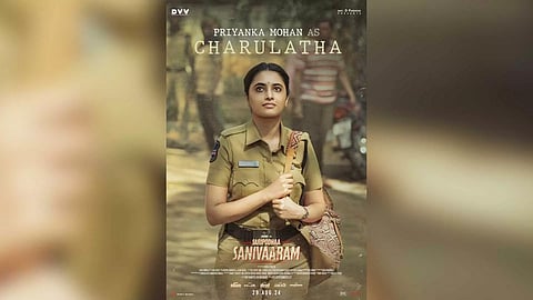 Priyanka Mohan in 'Saripodhaa Sanivaaram’ (Photo/X)