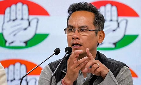 Congress leader Gaurav Gogoi (PTI)