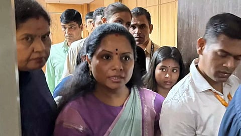 BRS leader K Kavitha