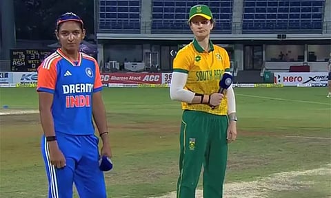 Harmanpreet Kaur-led Team India win toss, opt to field against South Africa in 3rd T20I