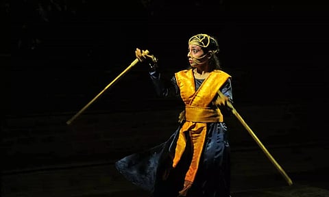 Meera from her previous performance for Mathemagician