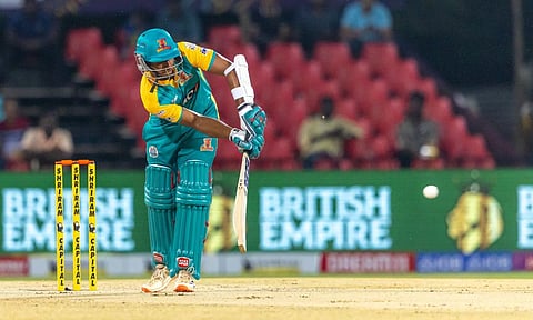 TRI player in action