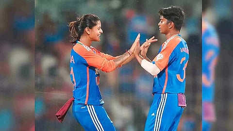 Team India women players&nbsp;