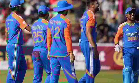 Indian team players (PTI)