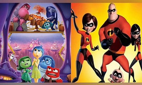 Inside Out 2, Incredibles 2 Posters (X)