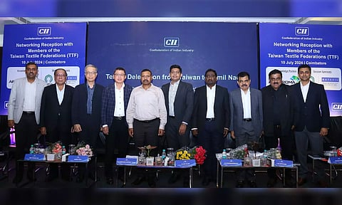 &nbsp;India - Taiwan Textile Delegation meet held on Thursday at Coimbatore