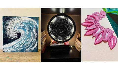 Texture artworks of Ashwina