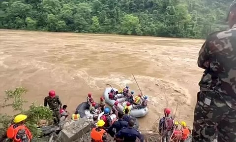 Visual from the spot (Photo:PTI)