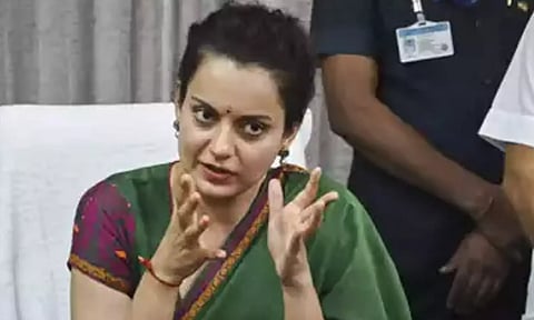 Mandi MP Kangana Ranaut (PTI)