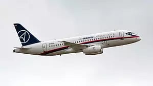 Sukhoi Superjet 100 passenger plane