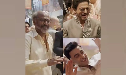 Rajinikanth, SRK, Ranbir Kapoor (ANI)