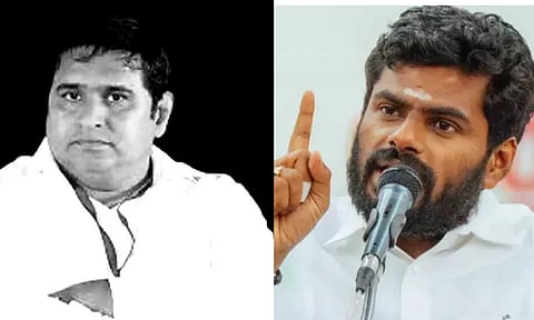 (L-R) K Armstrong, K Annamalai&nbsp;