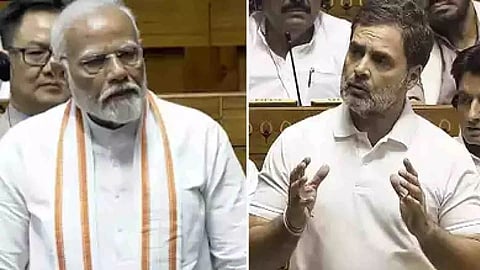 Rahul Gandhi; Prime Minister Narendra Modi