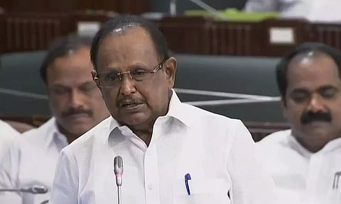 Tamil Nadu Law Minister S Reghupathy
