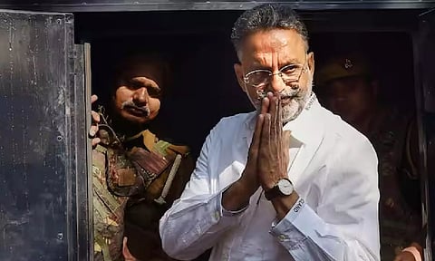 Late gangster-turned-politician Mukhtar Ansari (PTI)