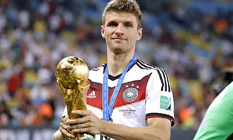Thomas Muller won the 2014 World Cup with Germany&nbsp;