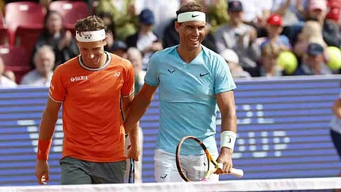 Rafael Nadal (Photo/IANS)