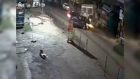 Bandu Gaikwad allegedly rammed his SUV into a tempo transporting chickens