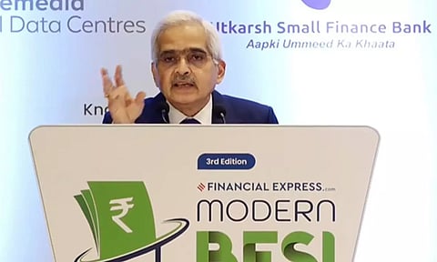 RBI Governor Shaktikanta Das at FE Modern BFSI Summit (ANI)