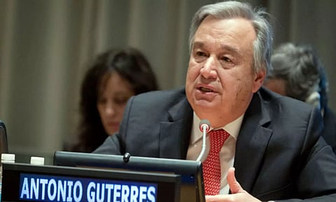 UN Secretary-General Antonio Guterres&nbsp;