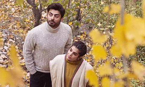 &nbsp;A still from 'Barzakh' starring Pakistani actors Fawad Khan and Sanam Saeed (PTI)