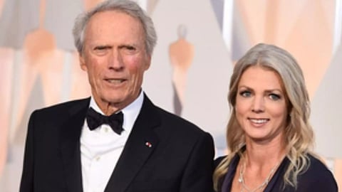 Clint Eastwood and Christina Sandera (Photo/IANS)