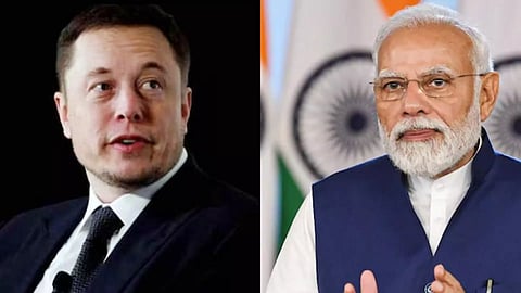 Elon Musk and Prime Minister Narendra Modi (PTI)