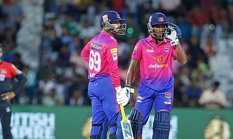 IDream Tiruppur Tamizhans players&nbsp;