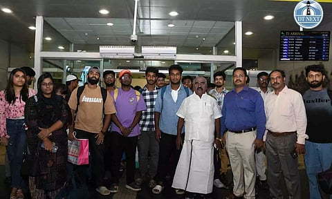 First set of Tamil Nadu students returns Chennai from Bangladesh on Sunday