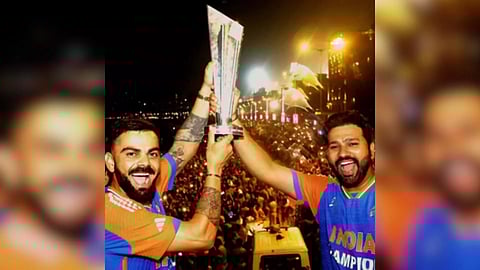 Virat Kohli and Rohit Sharma (IANS)