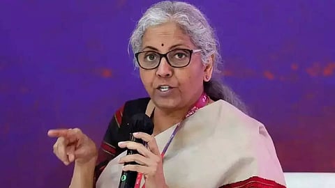 Finance Minister Nirmala Sitharaman