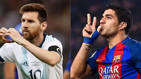 Lionel Messi and Luis Suárez (PTI)