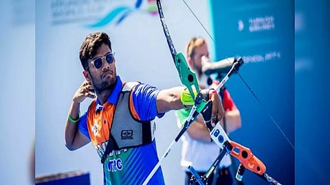 Dhiraj Bommadevara (Photo: Olympic.com)