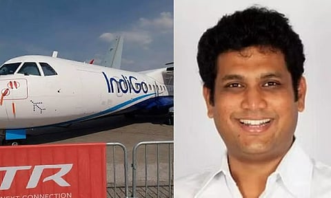 IndiGo flight; TRB Rajaa