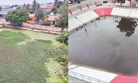 Siva Vishnu Pond (L-R) Old visuals; New visuals&nbsp;