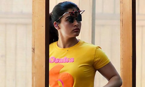 India's pistol shooter Manu Bhaker (ANI)