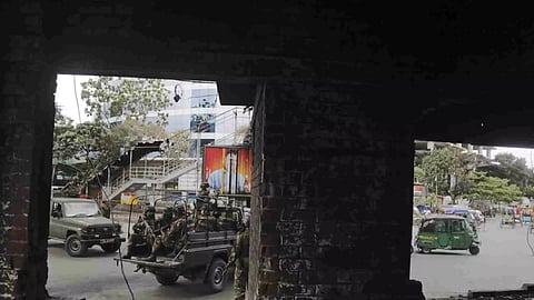 Visual from the spot