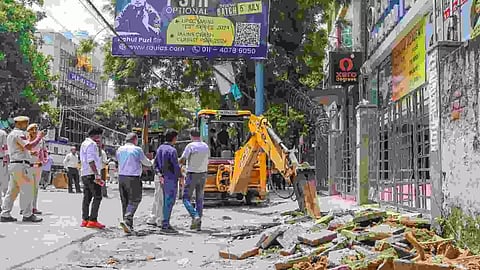 Visual from the spot