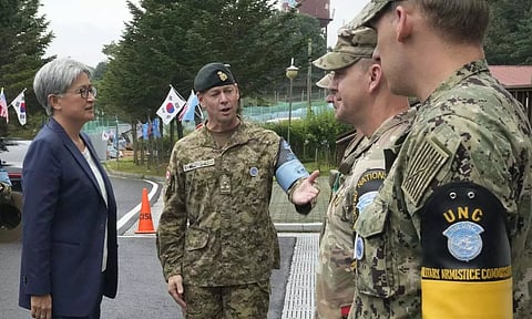 Australian Foreign Minister Penny Wong (AP)