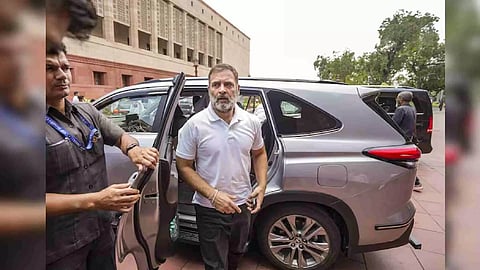 Leader of Opposition in the Lok Sabha Rahul Gandhi