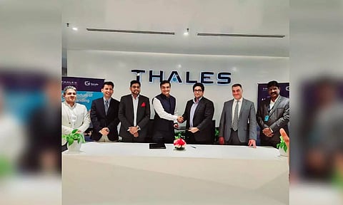 Thales and Garuda Aerospace signed a Memorandum of Understanding