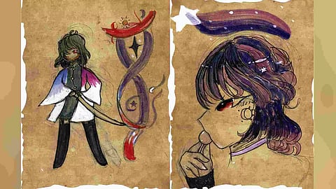 Visalakshi Sathappan will be showcasing her works at the exhibition titled 'Celestial Dreams: An Anime Journey' at Kadambari Gallery, DakshinaChitra Museum