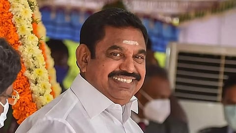 Leader of Opposition and AIADMK General Secretary Edappadi K Palaniswami