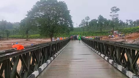 Bailey bridge at Wayanad (Image: X)