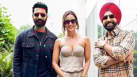 Vicky Kaushal, Tripti Dimri and Ammy Wirk (PTI)&nbsp;