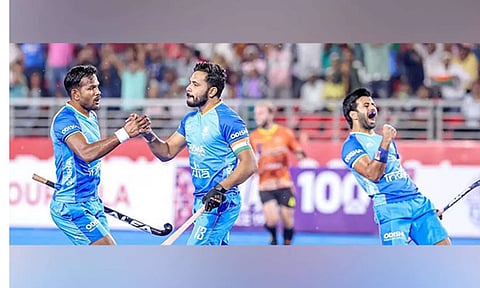 Indian hockey player