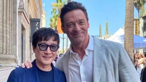 Ke Huy Quan and Hugh Jackman (IANS)