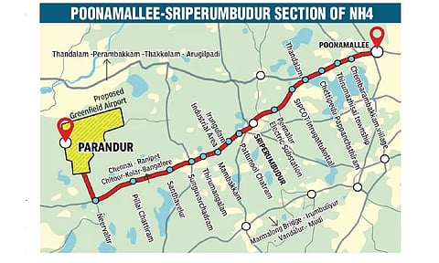 Double-decker road-metro line