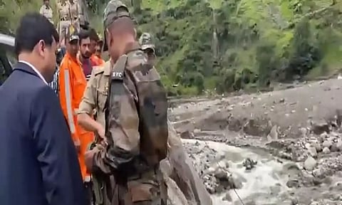 Search, rescue ops underway in flood-affected Samej village after cloudburst in Shimla
